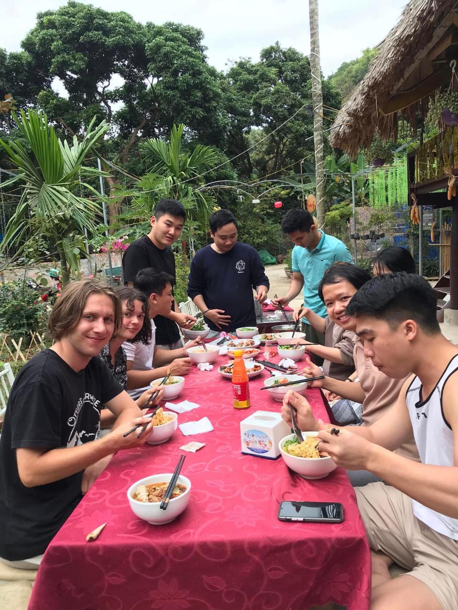 Bee Lucky Homestay Hien Hao ภายนอก รูปภาพ